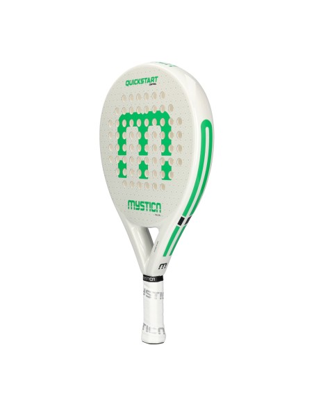 Pala Mystica Quickstart Control Blanco 2024 | Ofertas de pádel